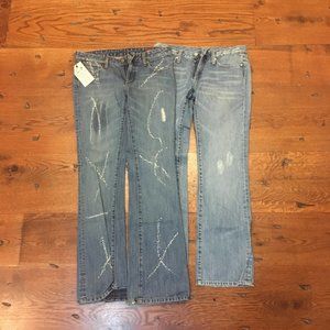 Seven7 Jeans - 2 Pairs Of Jeans Boot- cut